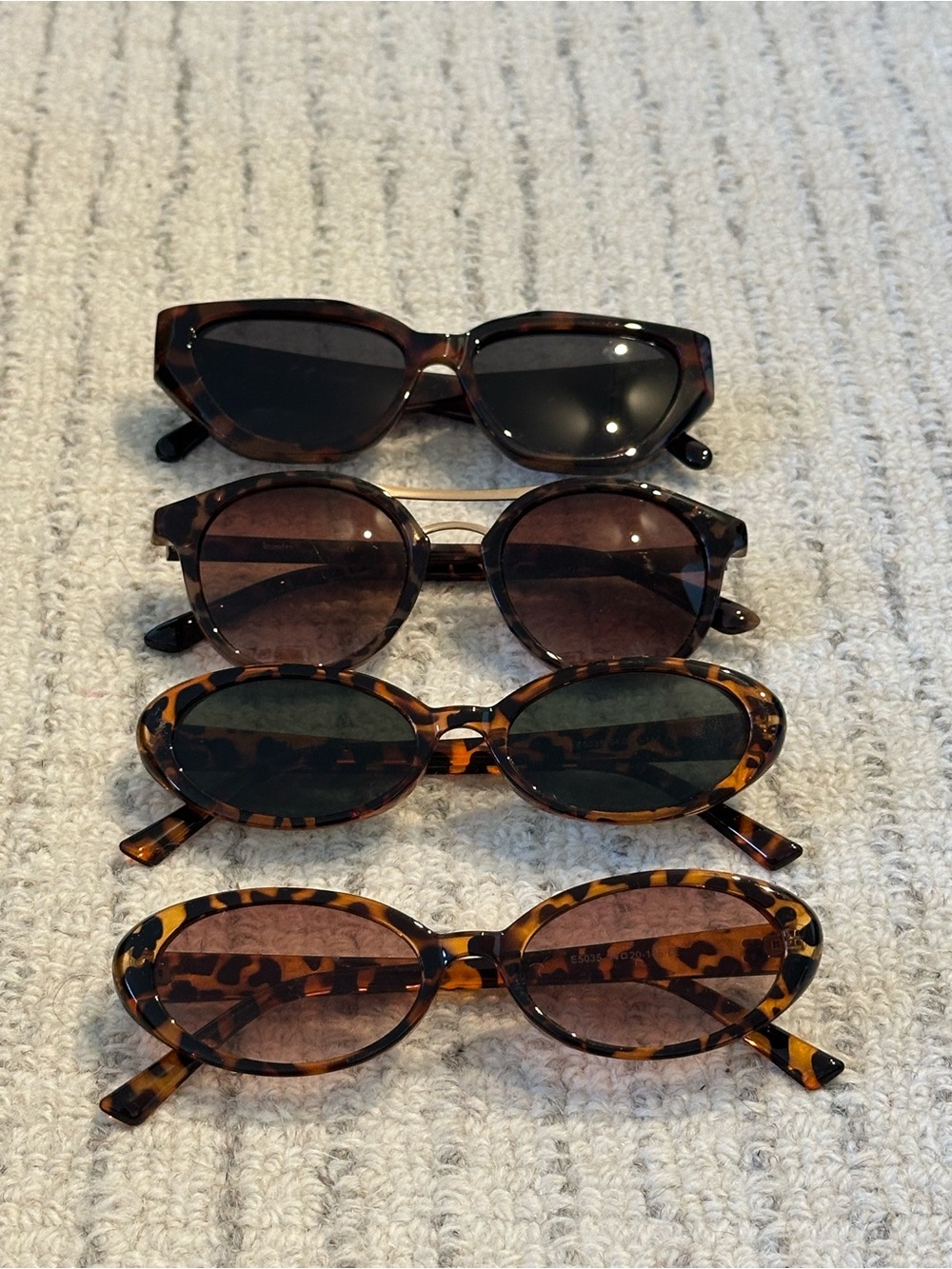 4 Pack Tortoiseshell Sunglasses